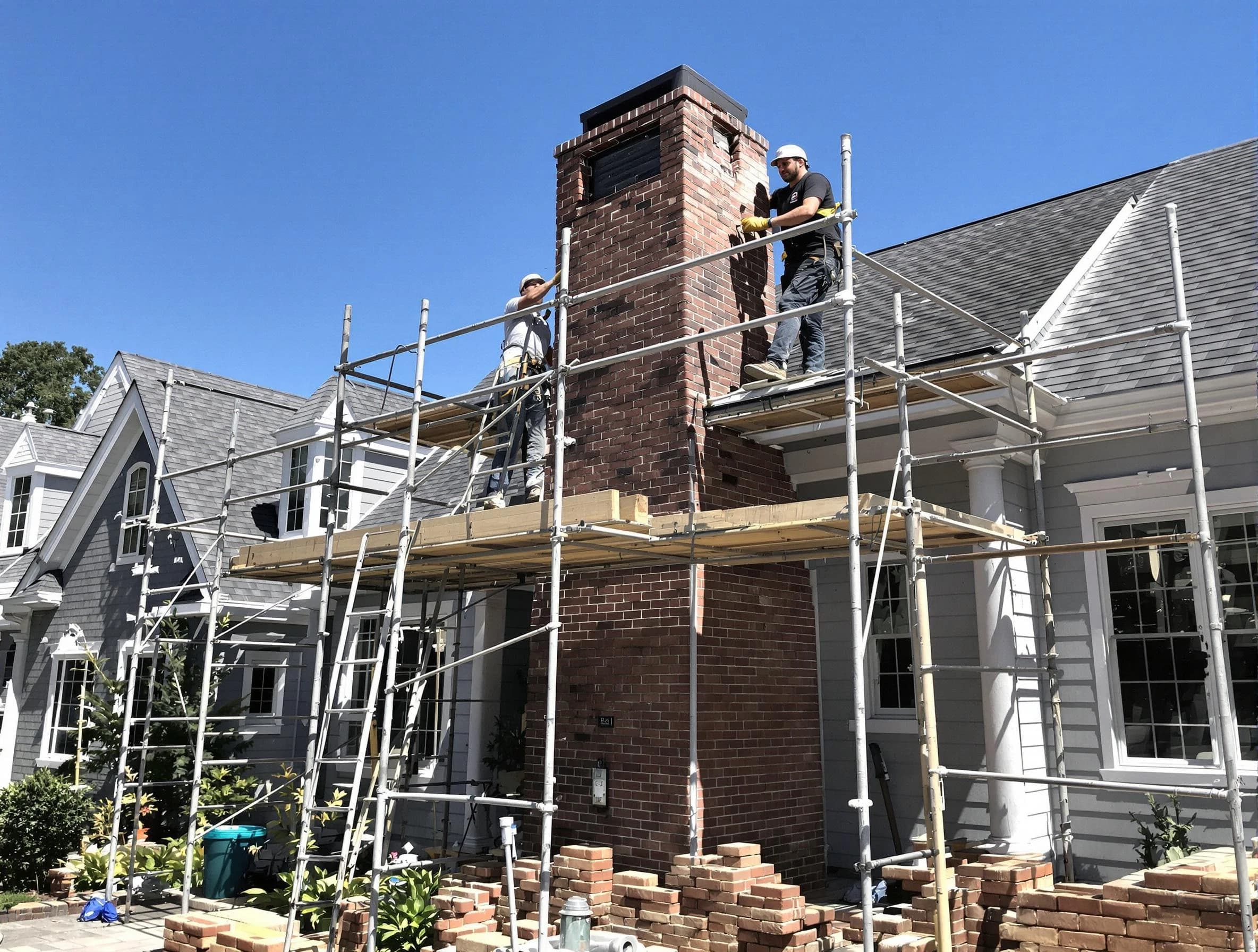 Chimney Rebuilding service in Milton, MA